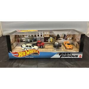 Hot Wheels Premium Fast & Furious Collector Set 2020 Walmart Exclusive GMH39